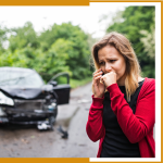 Person involved in a car accident. Car accident attorney.