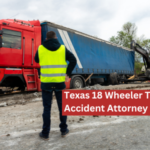 A person observing an 18 wheeler Truck Accident in Texas. Texas Attorney