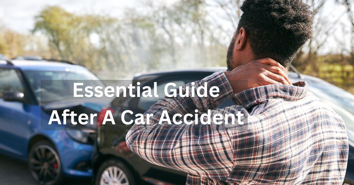 An injury after a car crash and how a lawyer can help.