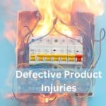 A defective product. Injury attorney.