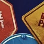 Warning signs labeled “Defective Product” representing dangerous consumer products and product liability claims.